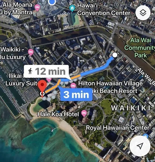 Apartment *Rarelayout*2Qn Beds*Great For Groups,Friends,Wakiki Honolulu
